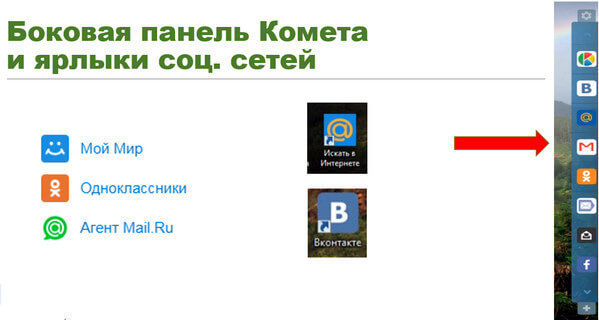 Панель Комета 